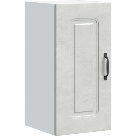 Maison Exclusive - Pensile da Cucina Kalmar Grigio Cemento in Legno Multistrato