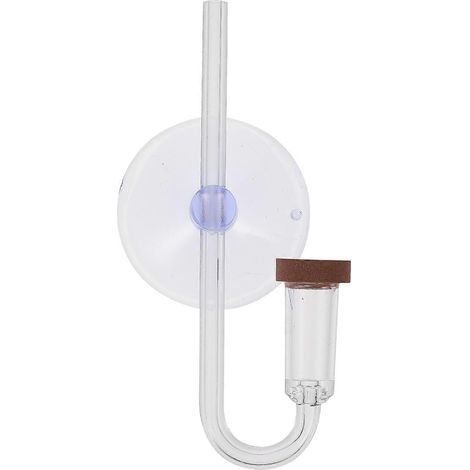 Diffuseur de CO2 à noyau acrylique, compatible avec les plantes aquatiques, 1 unité (1/5)