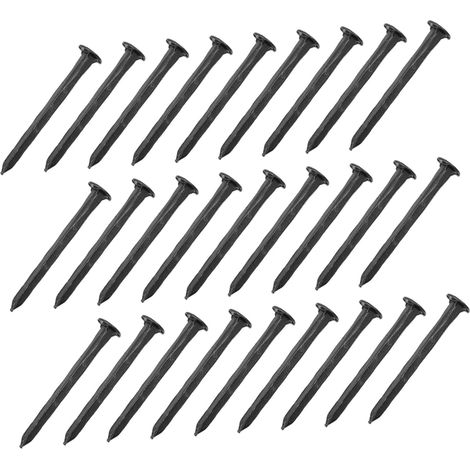 Clous Pour Chaussures à Talons Hauts Rondes En Fer 22 Mm 50g 104 Pièces Pour Réparateurs De Talons Usage Domestique Et Professionnel (1/5)