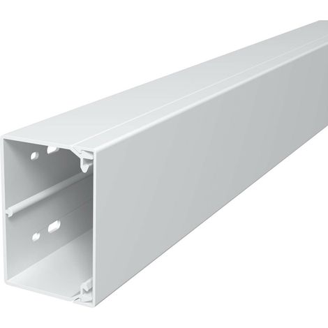 OBO Bettermann Vertr Wand+Deckenkanal m.Obert. 60x90mm,PVC WDK60090RW 2 Stk
