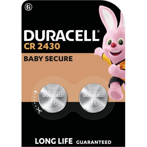 Duracell Knopfzelle CR2430 3 V 2 St. 300 mAh Lithium DL2430 (1/3)