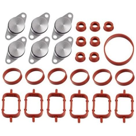 x 22 mm intake flap delete kit 11612246949 for E87 E46 E90 E91 E92 E93 E39 E60 E83 E53 MUMU (1/4)