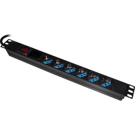 Link LK10059 regleta negra 6 tomas universales (1/5)