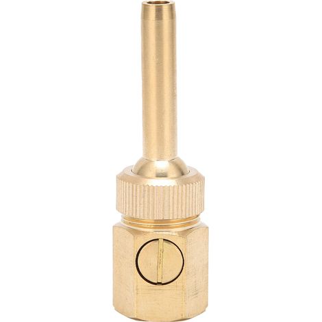 Buse de Fontaine Réglable en Laiton avec Robinet, Filetage Femelle pour Bassin 1/2 20mm (1/5)