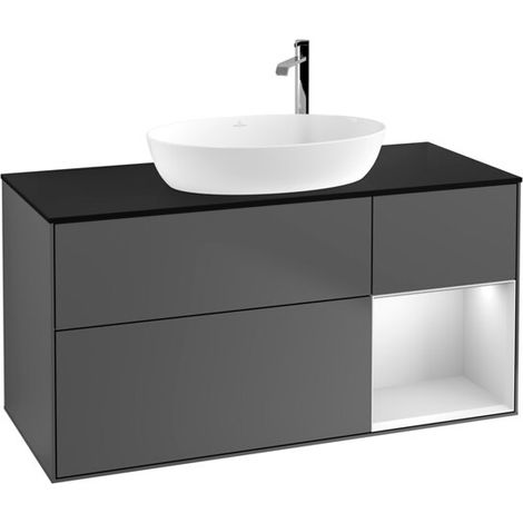 Villeroy & Boch G952MTGK Meuble sous-lavabo Finion G95 (1/2)
