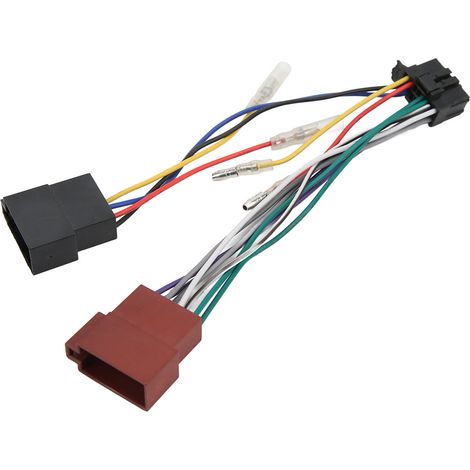Kit adaptateur ISO autoradio sans fil, remplacement haute fidélité pour Pioneer AVH-270BT AVH-280BT, connecteur stéréo voiture, faisceau électrique, installation facile, 1 pièce (1/5)