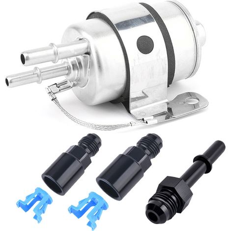 Modification automobile adaptée à la conversion LS du régulateur de pression du filtre à carburant et de l'installation de la ligne d'injection de carburant EFI FI - FP038 demi-jeu (connecteur en alli (1/4)