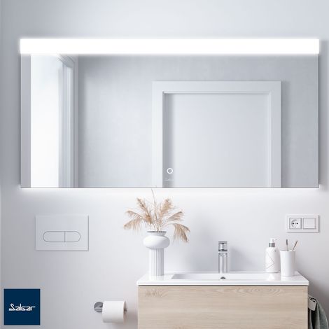 Salgar Spiegel ORLEANS 1200 Horizontal Wandspiege, mit LED-leuchte (15+32 W-5700ºK) IP 44 1200 x 700 mm (1/5)