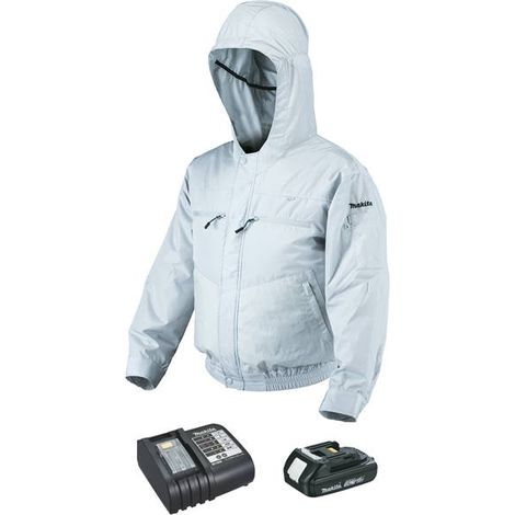 BLOUSON XL POLYESTER+BL1815N+DC18SD MAKITA DFJ203ZXL-P