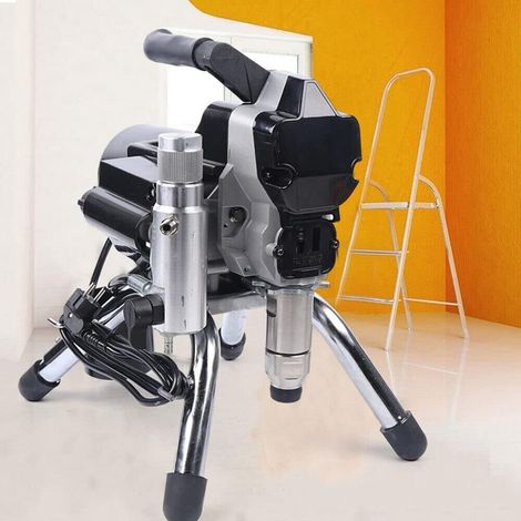 Airless-Spritzgerät 1800 W Hochdruck-Airless-Spritzgerät 50/60 Hz 220 V Aluminium schwarz (1/5)