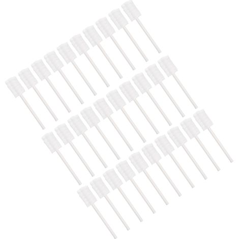 30 pièces / boîte Nettoyeur buccal pour bébé Gaze jetable Brosse à langue pour nourrissons (1/5)