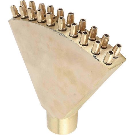 Arroseur de fontaine en laiton, filetage interne G1, diffuseur réglable, pistolet d'arrosage paysager (1/2)