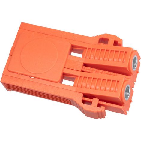 Localisateur de trous inclinés pour le travail du bois multifonctionnel perforateur réglable en plastique ABS avec outil de travail du bois de poinçon magnétique (1/3)