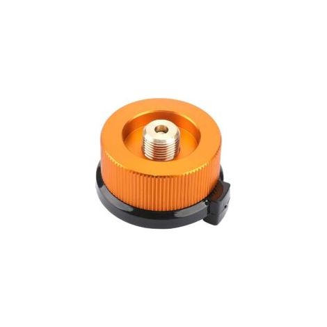 Gasflaschenadapter, sicherer und langlebiger Kocheradapter, Gaskonverter für Butangasflaschen, Schraubgaskartuschen, Kolbenadapter – Crezuo (1/3)