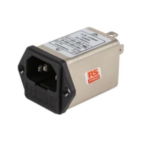 Filtre secteur RS PRO, 4A max, 2 phases, 250 V c.a. max, Montage à visser
