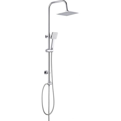 Deante Cascada Floks Duschset Chrom mit Regeneffekt