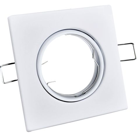 Einbauleuchte, quadratisch, weiß, beweglich, Opin 306289 Polux (1/4)