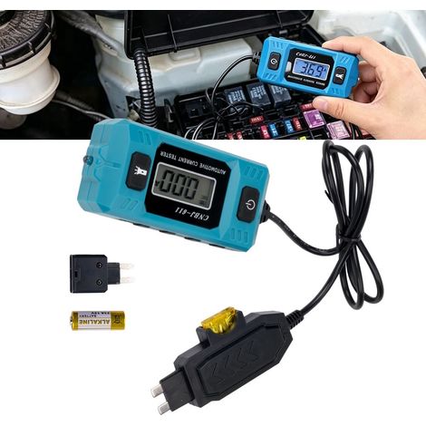 Testeur de défauts de circuit pour pièces automobiles de rechange, testeur de courant de fuite, détecteur de micro-courant d'obscurité, détection de défauts de véhicules (1/5)
