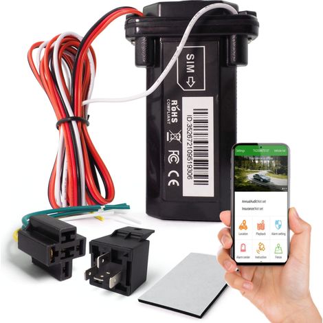 Localizzatore GPS per auto 4G gratuito, app per interrompere l'alimentazione del carburante (1/5)
