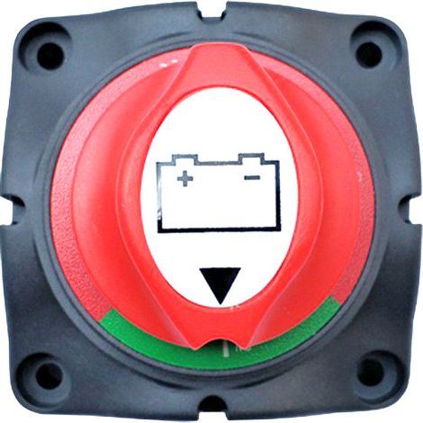 Marine main power rotary switch, yacht and RV power switch, car battery switch, marine hardware accessories - two-stage switch (1/4)