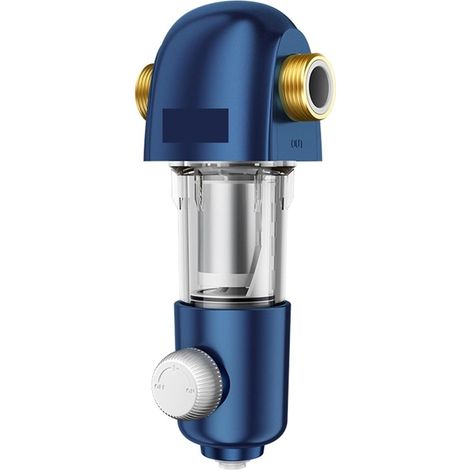 Système de Filtre à Eau 4500L/H Grand rendement en Eau 3/4" avec Filtration à Contre-Courant 40μm, système de Filtre à Eau de précision for Toute la Maison (1/5)