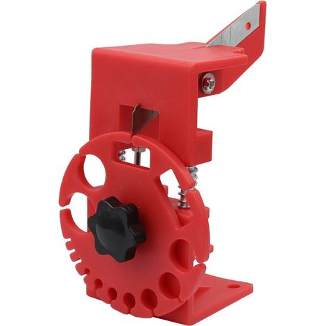 Dénudeur rapide manuel rouge – Ajustable – Pour câbles PVC, caoutchouc – Compact – Idéal électricien