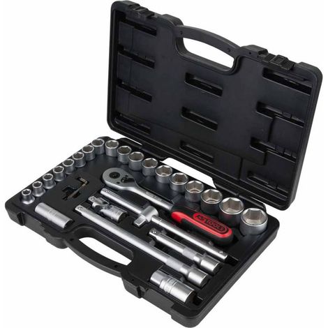 KS TOOLS 1/2" Juego de llaves de vaso 28 pzs. - 917.0728 (1/2)
