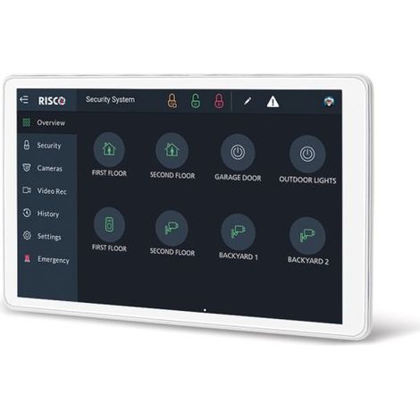 Risco tastiera touchscreen RisControl 8 pollici alta risoluzione - RP432KPT000A