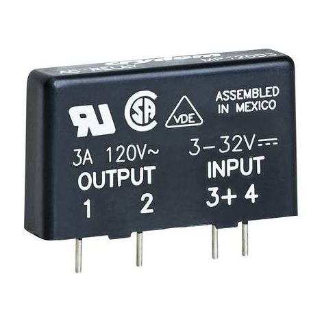 Crydom Relè a semiconduttore MP240D4 4 A Tens.comm.max: 280 V/AC Commutazione zero crossing 1 pz. (1/3)