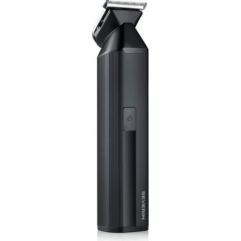 Tondeuse cheveux & barbe 6-en-1 multifonction - SEVERIN - HS 0710 - 90 min autonomie - Embouts magnétiques - IPX6 - Noir (1/5)