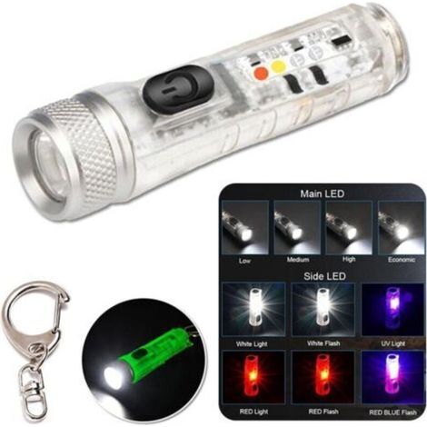USB-wiederaufladbare Outdoor-Taschenlampe S11, Mini-leistungsstarke Taschenlampe mit elektromagnetischer Saugfunktion, wiederaufladbar