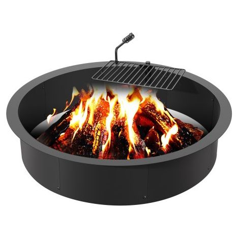 Anneau de foyer avec gril de barbecue diamètre extérieur 1016 mm (1/5)