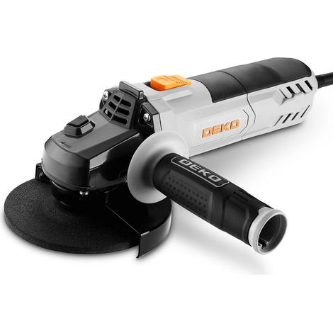 Amoladora Angular: DEKOPRO 125mm 900W amoladora angular eléctrica con cable,Velocidad 12.000 RPM,para cortar, pulir y amolar mango corto (1/5)