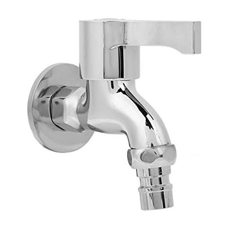 Robinet de machine à laver Robinet extérieur G1/2 "Cuivre Blanchisserie Salle De Bains Machine à Laver Mural Robinet D'eau Unique Froid Robinet D'eau Robinet Unique (1/5)