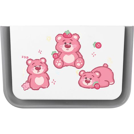 Organiseur de dossier de siège auto pliable, motif cartoon, boîte de rangement décorative pour voiture type 4 (1/5)
