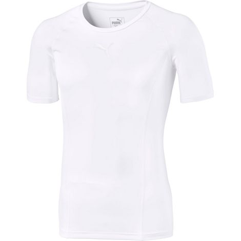 T-shirt da uomo Puma LIGA BASELAYER bianca 65591804 taglia XL