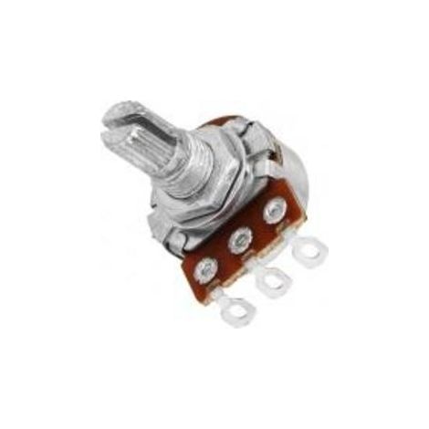 Potenziometro 220k Logaritmico ad albero corto in metallo estruso R16148-1a-2-a220k