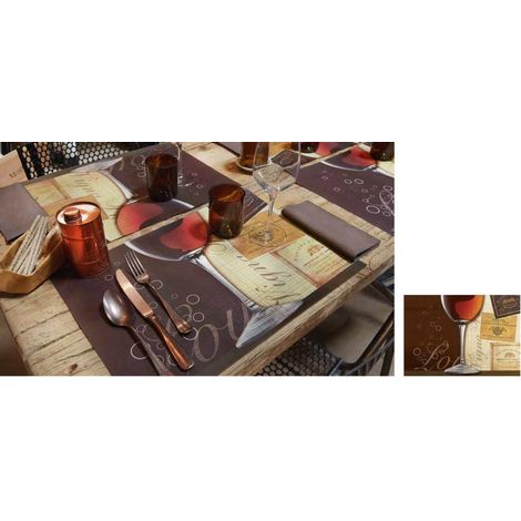 Set 200 Tovagliette da Tavola Chateaux Deluxe 60 Gr 40 x 30 cm