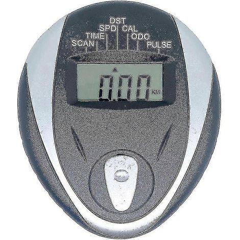 Compteur de vitesse de remplacement pour vélo stationnaire, ordinateur de vélo d'exercice, moniteur de fréquence cardiaque, écran LCD pour vélo avec batterie (1/5)