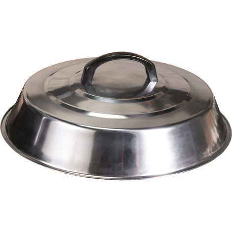 Pannendeksel - Cubierta Para Parrilla De Acero Inoxidable - Para Barbecue - 1 Unidad (1/5)
