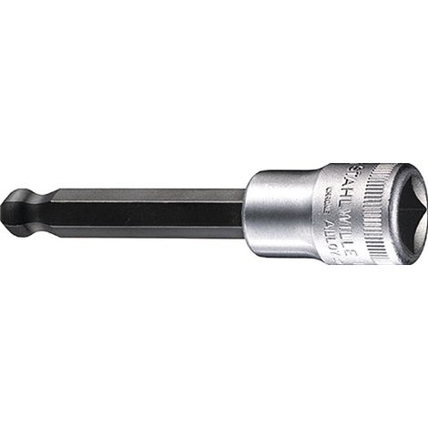 Steckschlüsseleinsatz 54 KK 1/2 Zoll Innen-6-kant SW 7mm L.100mm STAHLWILLE
