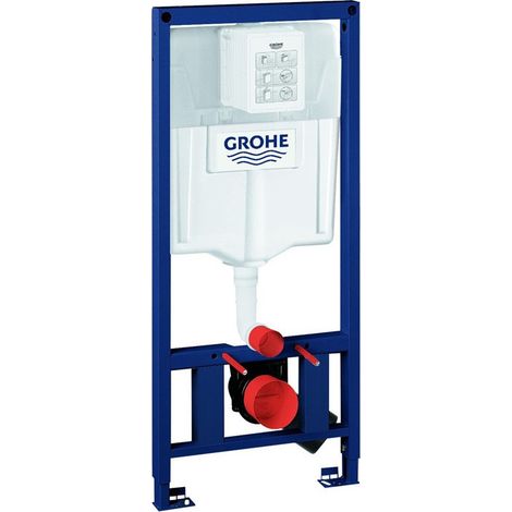 Inodoro de pared Grohe RAPID SL Spülk GD 2 m senkr Drucktraversen