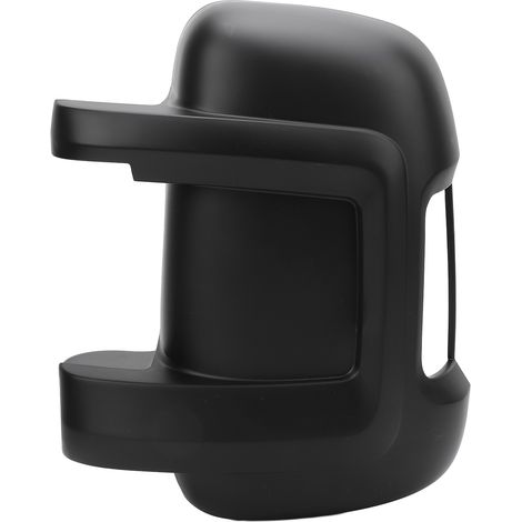 Naroote Türspiegelabdeckung, Schwarz Schutz Fades Rewewier Spiegelkappe Bruchsicher für Ducato 250 ab 2006 (Vorderseite links 82220 2S000).