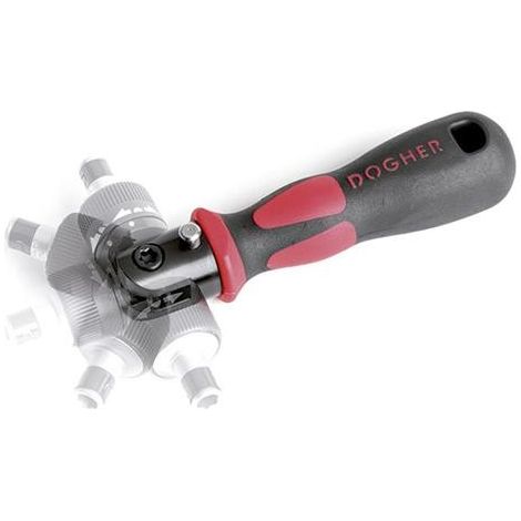 Tournevis à cliquet pliant pour embouts 1/4"  DOGHER 343-007