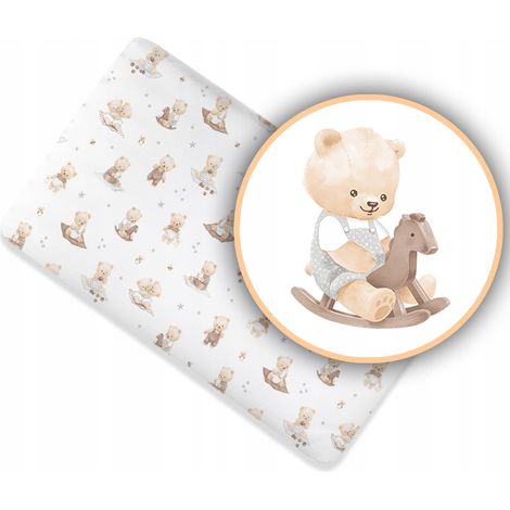 Drap en coton POUR berceau, motifs 120x60 (1/5)