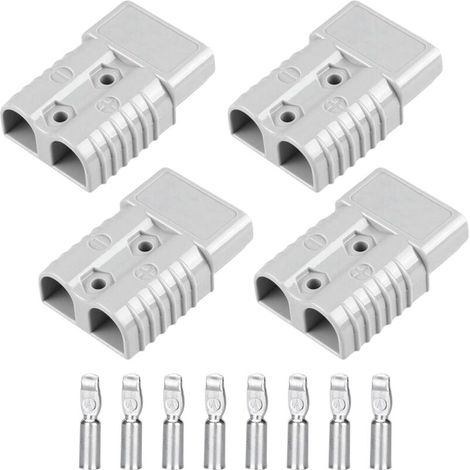 Conector rápido para batería de 175 A – Paquete de 10 unidades, compatible con caravanas, autocaravanas, motocicletas y barcos.