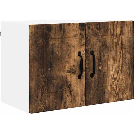 Meuble mural de cuisine，Armoire de cuisine avec étagère Chêne fumé 60 x 31 x 40 cm CFW29606 (1/5)