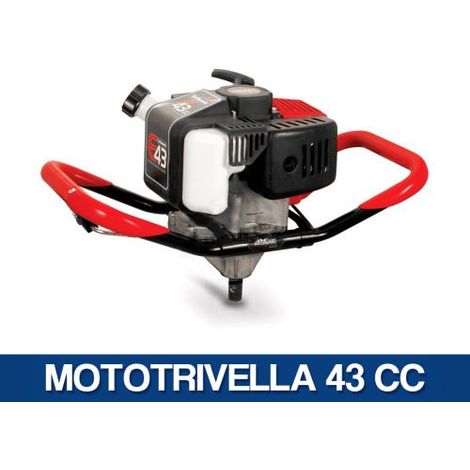 MOTOTRIVELLA A SCOPPIO TRIVELLA TRIVELLATRICE GIARDINO CON SENZA TRIVELLA 27042V MOTOTRIVELLA 43 CC (27042)