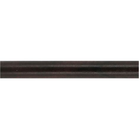 Binario in legno D.35 2,5 m Noce 35250n - Mobois