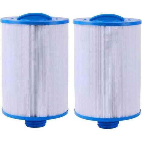 HOXILEELEO - Redroad – Lot de 2 cartouches de filtre pour spa – Filtration 45 m² – Diamètre 150 mm – Hauteur 241 mm – Compatible Unicel 6CH-940, Pleatco PWW50P3